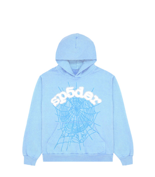 SkyBlue Spider Hoodie